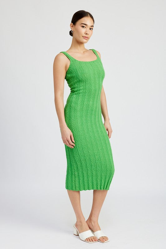 Scoop Neck Dress