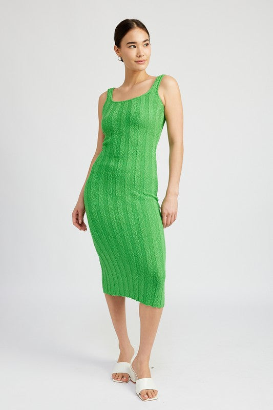 Scoop Neck Dress
