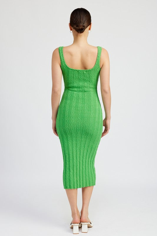 Scoop Neck Dress