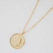 Moon Face Pendant Necklace