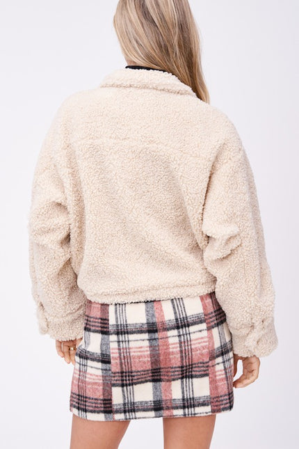 Collared Fur Jacket