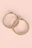 Rhinestone Hoops