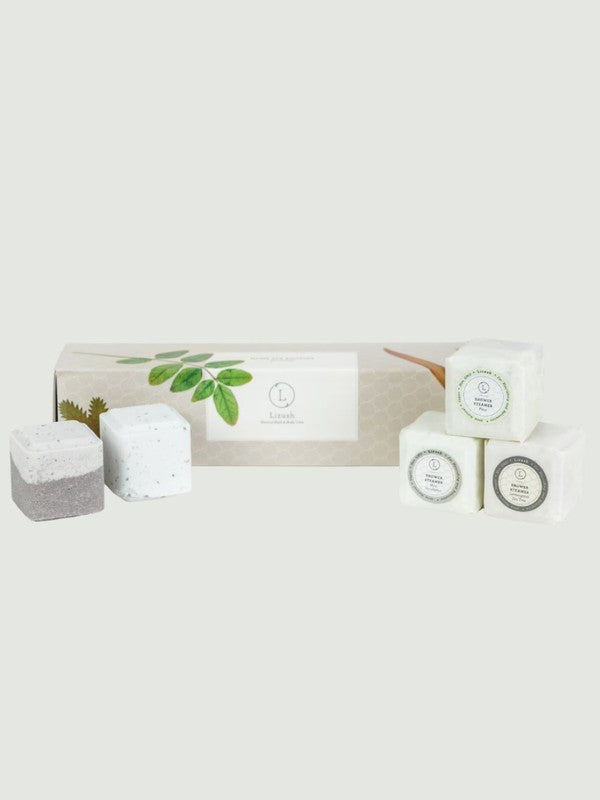 Five Earthy shower steamer Gift set