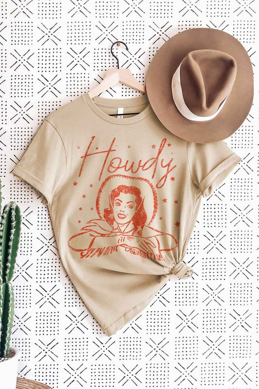 Howdy Cowgirl Tshirt