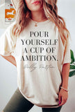 Cup of Ambition Plus T-shirt