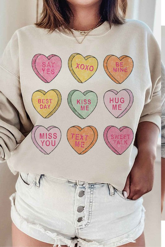 Valentines Candy Sweatshirt