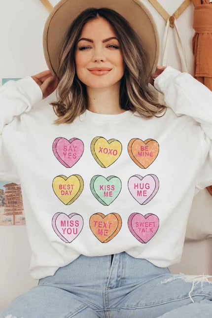 Valentines Candy Sweatshirt