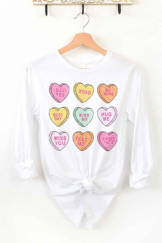 Valentine Candy Long Sleeve Tshirt