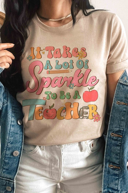 Sparkle Teacher Tshirt