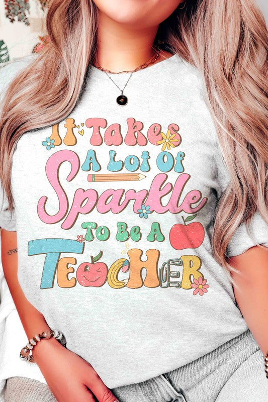 Sparkle Teacher Tshirt