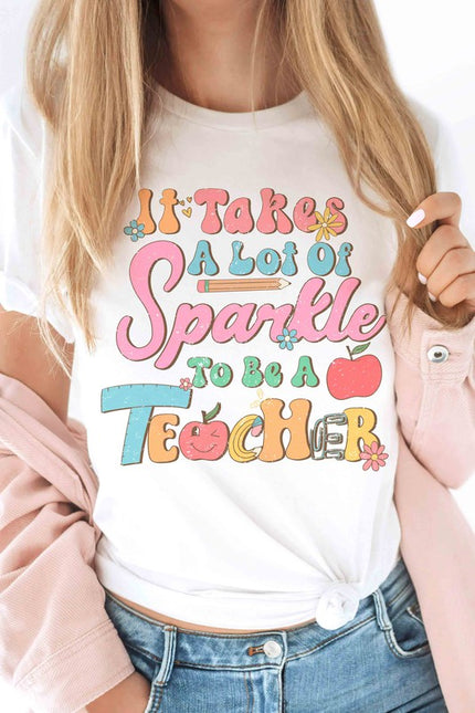 Sparkle Teacher Tshirt