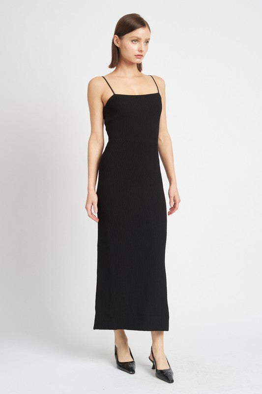 Maxi Knit Rib Dress
