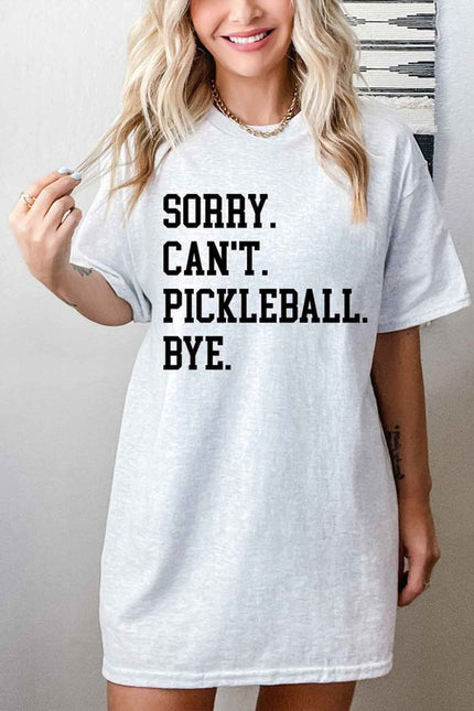 Sorry Can’t Pickleball Tshirt