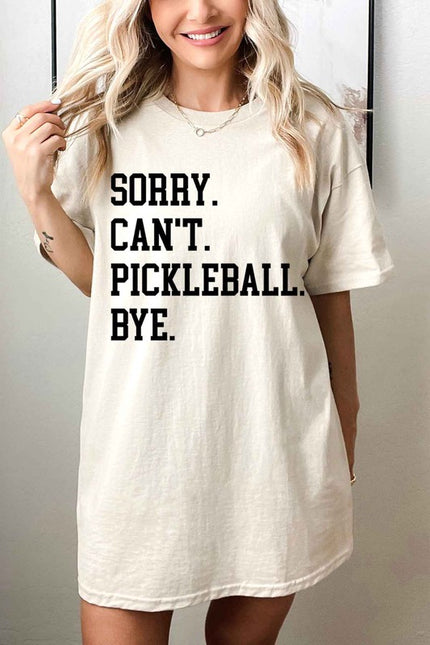 Sorry Can’t Pickleball Tshirt