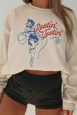 Rootin Tootin Country Crop Sweatshirt