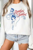 Rootin Tootin Country Crop Sweatshirt