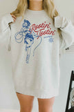 Rootin Tootin Country Crop Sweatshirt