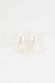 Double Pearl Earrings