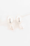 Double Pearl Earrings