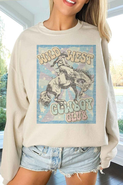 Wild West Cowboy Club Sweatshirt