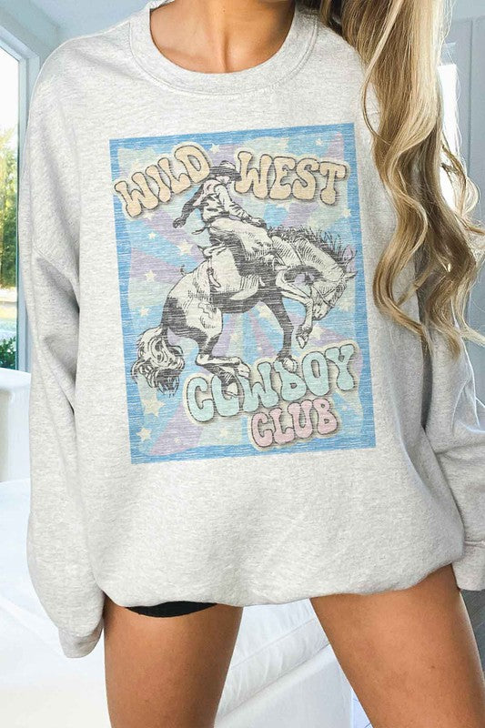 Wild West Cowboy Club Sweatshirt