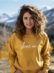 shine on Premium Graphic Sweatshirt