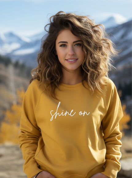 shine on Premium Graphic Sweatshirt