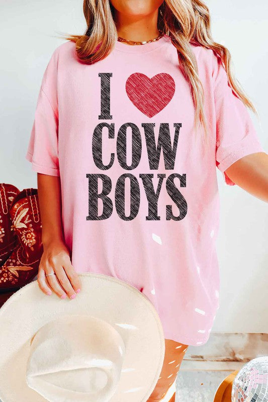 I Love Cowboys Tshirt