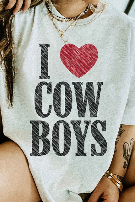 I Love Cowboys Tshirt