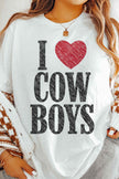 I Love Cowboys Tshirt