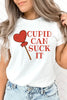 Valentine's Day Cupid Can Suck It Tee