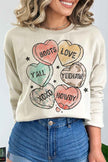 Valentines Candy Sweatshirt