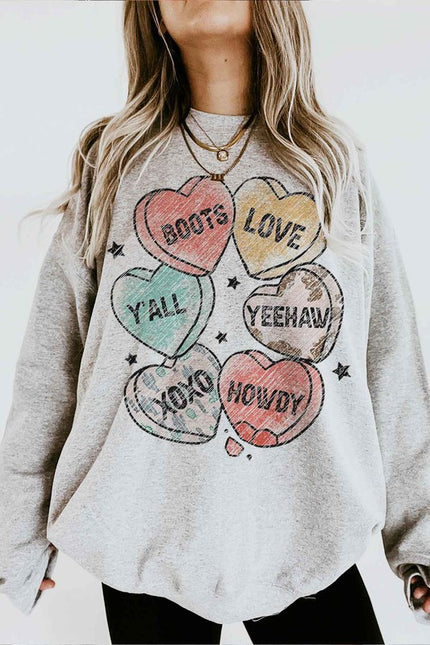 Valentines Candy Sweatshirt