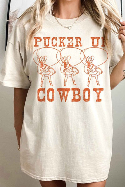 Pucker Up Cowboy Tshirt