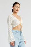 Crochet Bell Sleeve Top