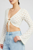 Crochet Bell Sleeve Top