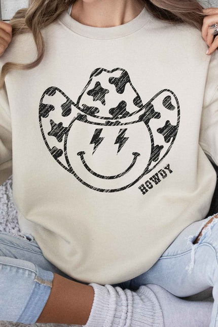 Western Howdy Long Sleeve Tshirt