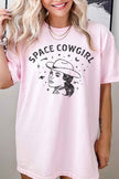 Space Cowgirl Western Country Graphic Tee