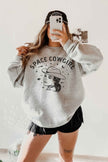 Space Cowgirl Western country Graphic Sweatshirt