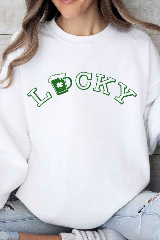 Lucky Oversized St. Patriot Sweatshirt