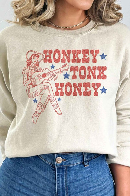 Hockey Tonk Honey Sweatshirt