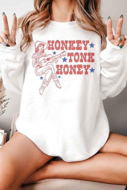 Hockey Tonk Honey Sweatshirt