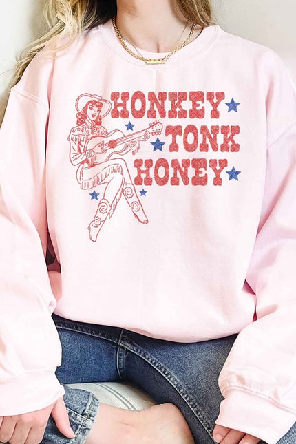 Hockey Tonk Honey Sweatshirt