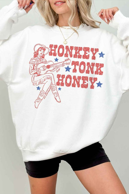 Hockey Tonk Honey Sweatshirt