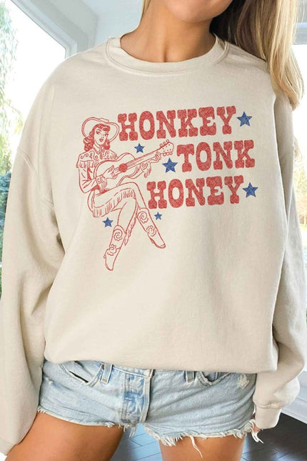 Hockey Tonk Honey Sweatshirt