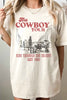 Cowboy tour T-shirt