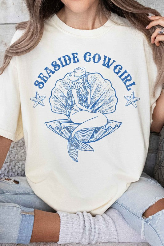 Seaside Western Cowgirl Tshirt