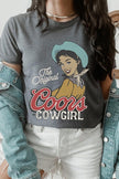 The Original Coors Cowgirl Graphic T Shirts