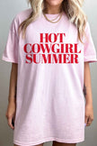 Hot Cowgirl Summer Graphic Shirt