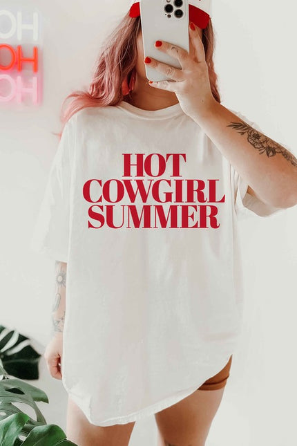 Hot Cowgirl Summer Graphic Shirt